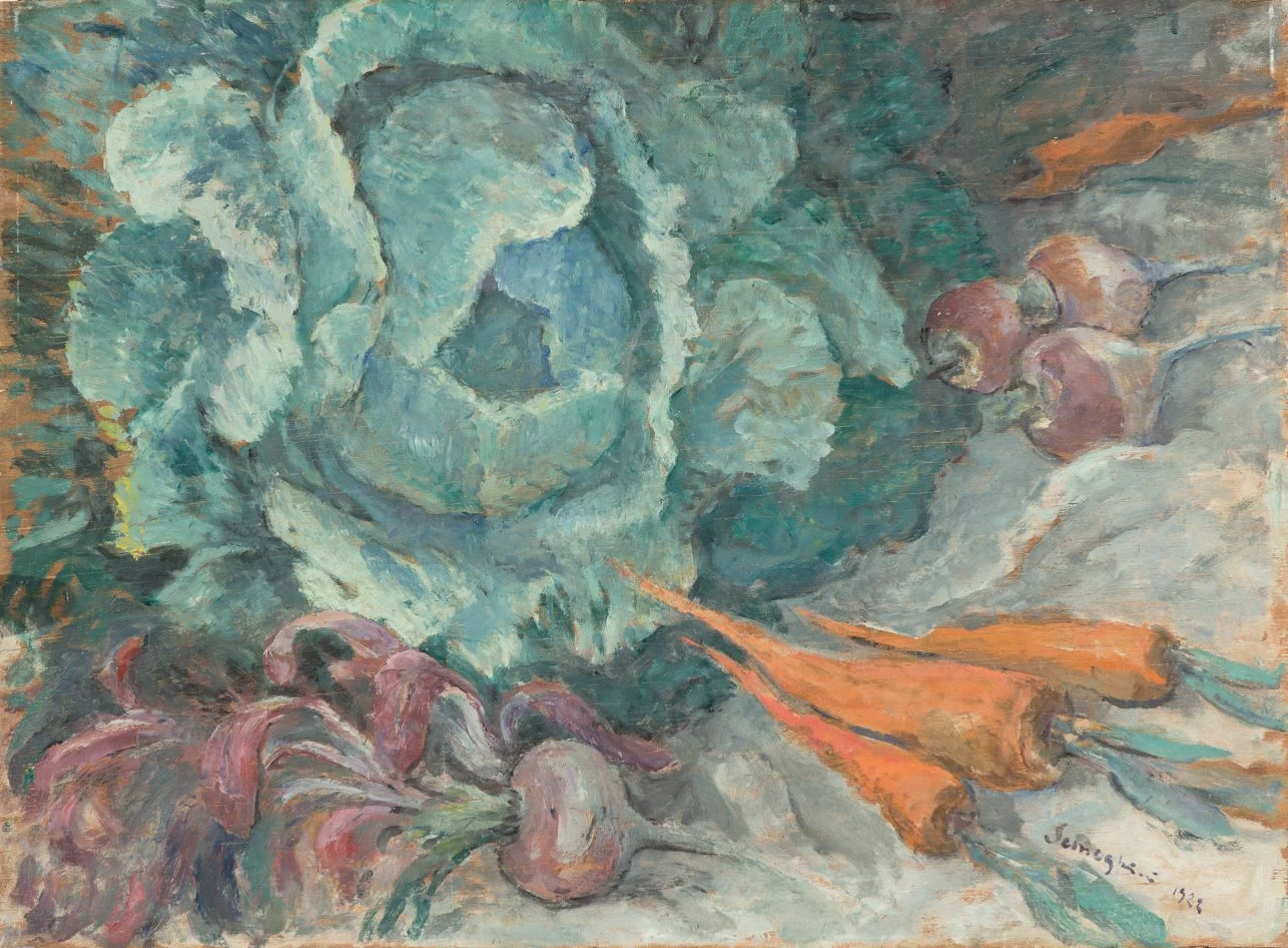 Natura morta con verza - Palazzo Pellegrini a S. Cecilia, Verona